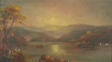 Hudson River School Painting
